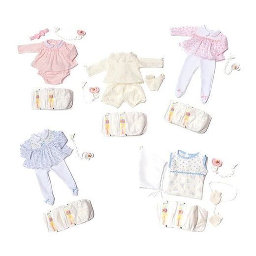 Accesorios Ropa Bebe 46 cm. Surt de Muñecas Guca
