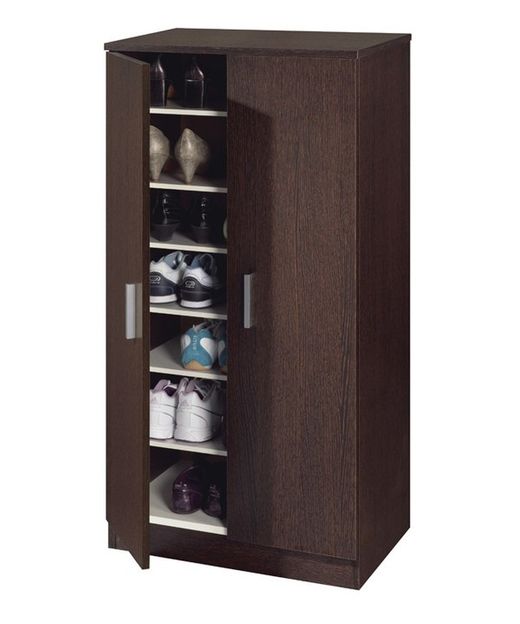 Armario zapatero 2 puertas Wengue Fores