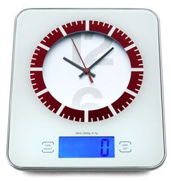 Balanza Cocina Digital Bco 210X180X23
