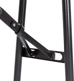 White 3/4 polyethylene folding bench