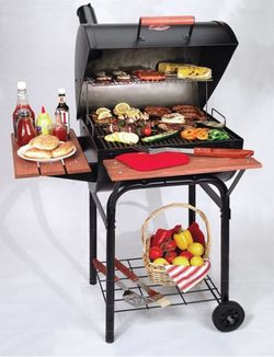 Barbacoa de carbón / leña Wrangler Makuiland