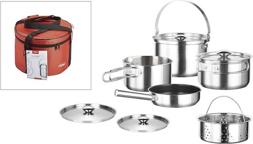 Batterie de cuisine Inox Kamp