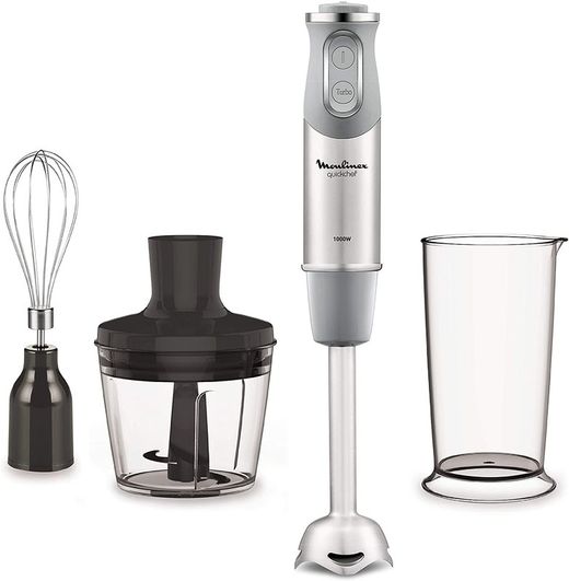 Batidora de mano Quickchef 1000W+acces. MOULINEX