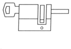 Ampoule en laiton pour bouton
