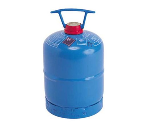 Botella Gas Azul Llena Pequeña 0,5 KG