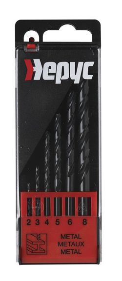 Broca Hss Din 338N Jgo 6 Pzs 2-8X1,0 MM