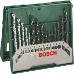 Brocas Hss-Piedra-Madera 15 Pz 3-8 MM