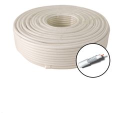 Cu + Cu Coaxial Cable Reel 100 M