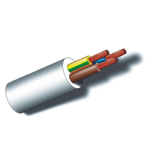 Cable Manguera Blanca 100Mt 3X2,5 MM