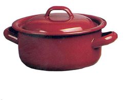 Cacerola Esmalte Marron 30 CM