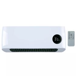 Calefactor de Pared Cerámico Alpina | 1000W / 2000W Blanco