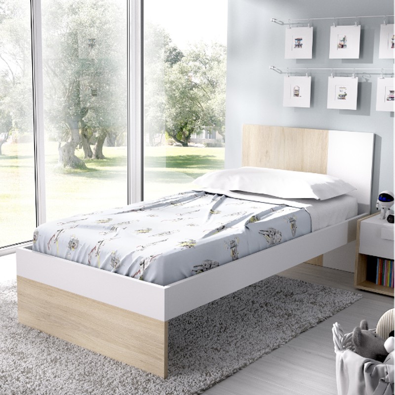Bed 190x90 Natural / DINA Bricowork
