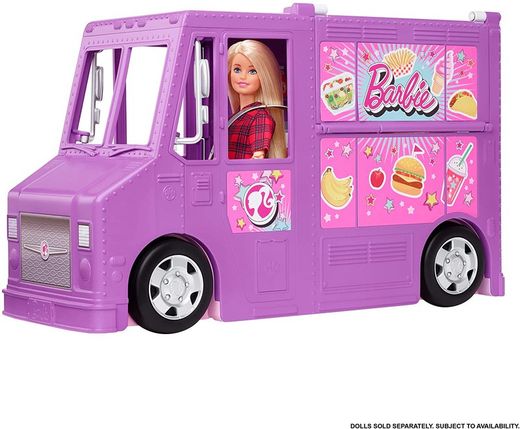 Camioneta comida Barbie de Mattel