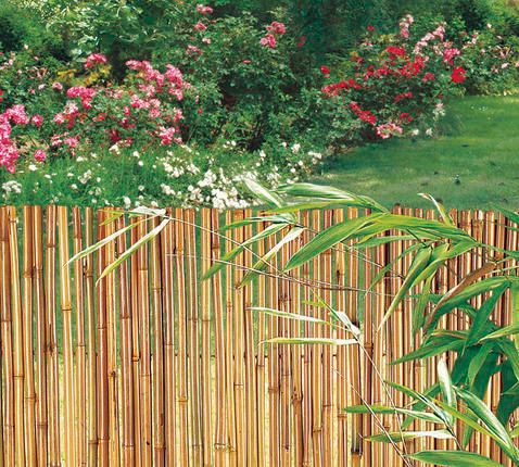 Cañizo Bambu barnizado Bambooflex de nortene Cañizo tipo bambu en rollo 1.00 x 3.00