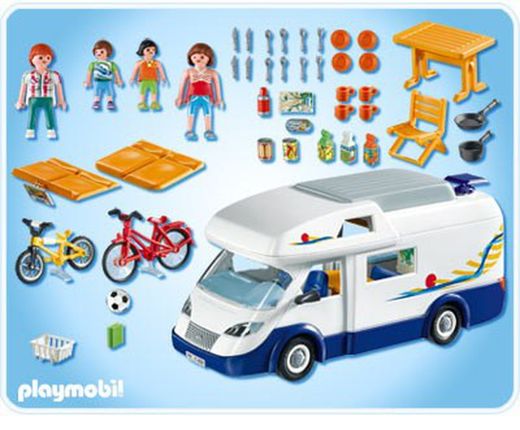 Caravana familiar de Playmobil 4859