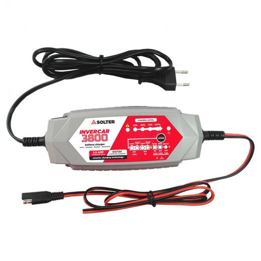 Carregador de bateria 10066 6-12V SOLTER