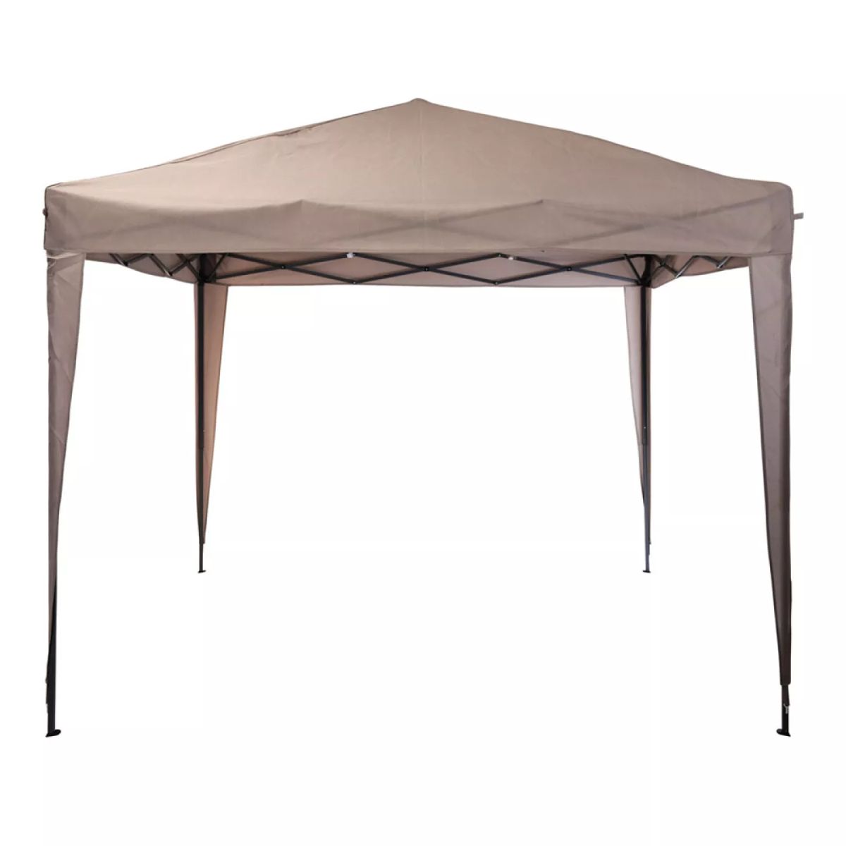 Cenador acero plegable de 3x3 metros CENADOR PLEGABLE TAUPE