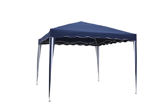 3x3 blue folding steel gazebo PG0794