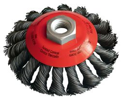 Gevlochten komborstel F18 M14