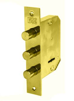 Gorjas de latão Mortise Lock