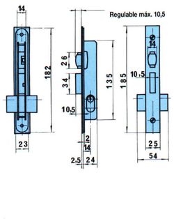 Metal Mortise Lock