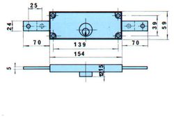 Blind Mortise Lock
