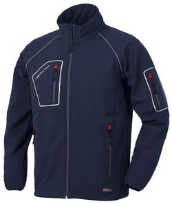 Chaqueta Softshell 4B Azul XL