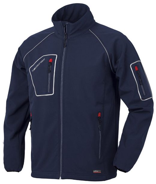 Veste Softshell 4B Bleu XL