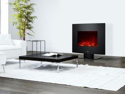 Chimenea eléctrica con pie y mando 2000 W CLIMACITY