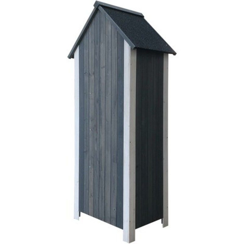 Cobertizo armario madera exterior Kylie Gray de Gardiun — Ferretería