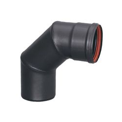 Preto pellet Practic fogão cotovelo