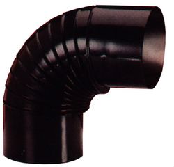Stove enamelled elbow 90 Exojo