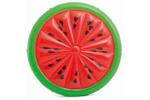 Colchoneta isla hinchable forma de sandía intex 56283