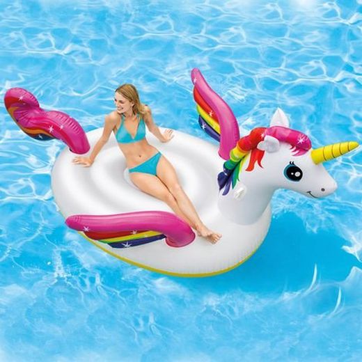 Colchoneta unicornio XL de intex 57281