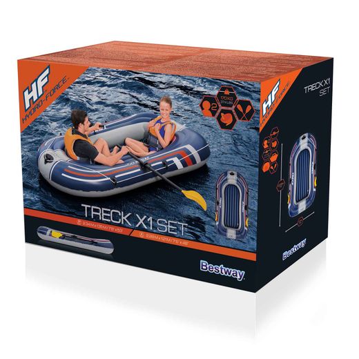 Conjunto de balsa hinchable Hydro-Force Treck  61083 bestway