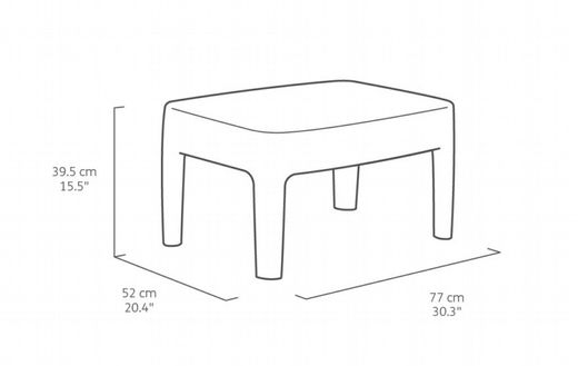 Ratan 4P Schokoladen-Set