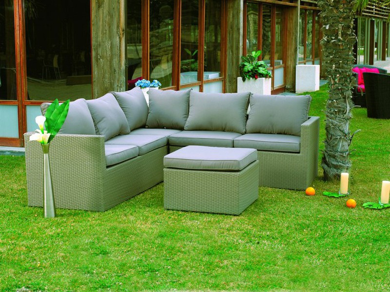 CORNER rattan sofas set TY1896 Tryun — Bricowork