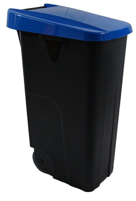 Conteneur à roulettes Couvercle Eco couleur bleu de 110 lts