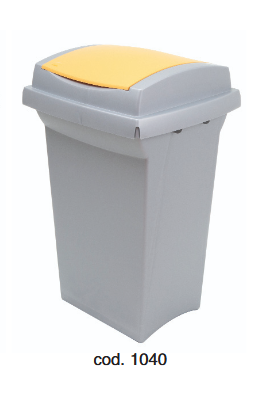 Contenedor de reciclaje ecologico de 50 litros