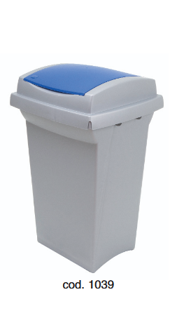 Contenedor de reciclaje ecologico de 50 litros