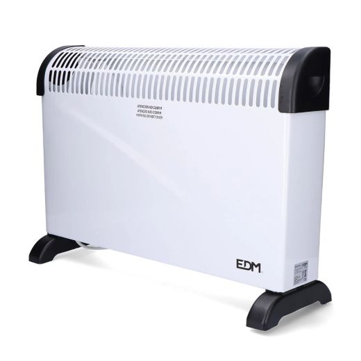 Convector de Aire EDM Modelo Básico | 2000W Blanco