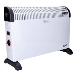 Convector de Aire EDM Modelo Básico | 2000W Blanco