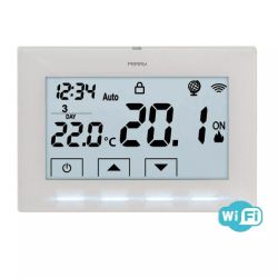 Cronotermostato wifi 230 V blanco
