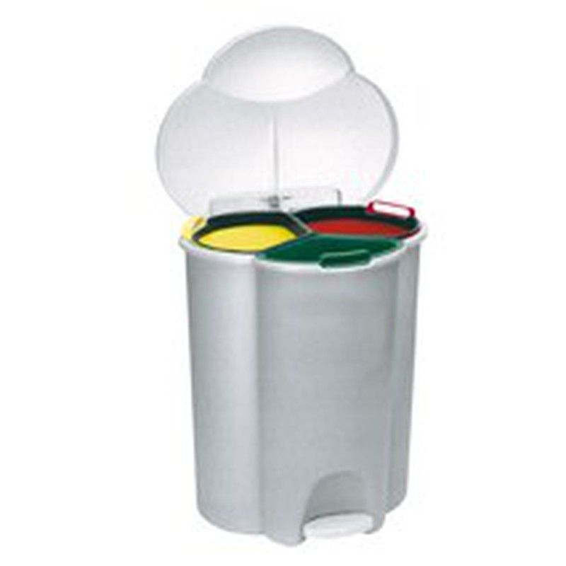 Compact Garbage Cubes Cube compact Rubbermaid recycling — Bricowork