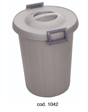 Cubo de basura con tapa hermetica