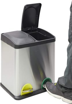 Pedal 2 Contaned Step Bin 30 L