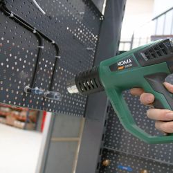 Decapador eléctrico de 2000 W y 600 °C de Koma Tools