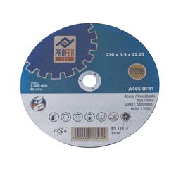 Disco C H Metal/Inox Plano 115X1,6 MM