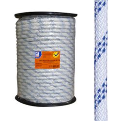 Driza Nylon 6 Mm Blanco/Azul 200 M