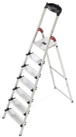 Doméstico escada c / bandeja e ampla passo Hailo